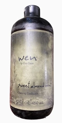 Acondicionador limpiador Wen By Chaz Dean Sweet Almond COMO NUEVO 16 fl oz con bomba sellada Foto 1 de 3