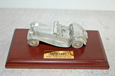 MATCHBOX MODELOS DE ANTAÑO Y1-3 1936 SS100 JAGUAR EN PELTRE Foto 1 de 4