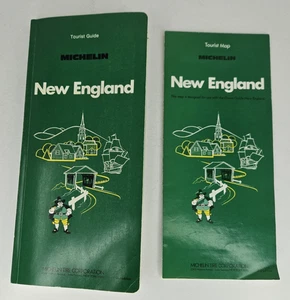 Michelin Green Guide New England Green Tourist Guide and Map by Michelin 1983 - Bild 1 von 5