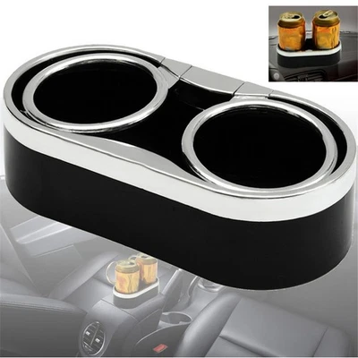 Dual Adjustable Folding Drink Cup Holder For Boat Marine Car RV Truck SUV Van - Image 1 of 4