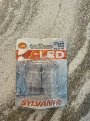 Светодиодная мини-лампа желтая SYLVANIA - 3157 (2 лампы) также подходит для 3457A/4157A - Изображение 1 из 2