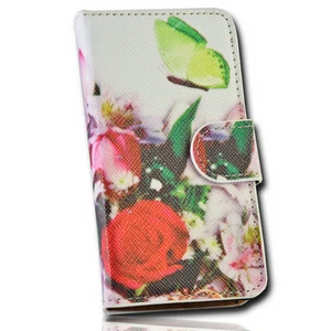 Design No.2 Book Style Handy Tasche Cover Case Etui Hülle für Sony Xperia E - Bild 1 von 1