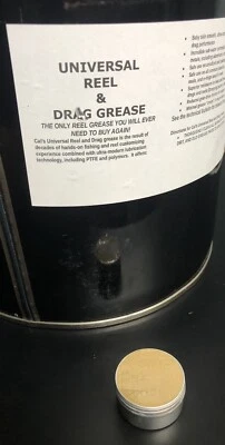 Cal’s Universal Grease Reel Drag Grease 1.4oz Repair Maintenance TAN - Image 1 of 4