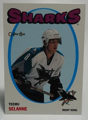 2001-02 OPC O-PEE-CHEE HOCKEY HERITAGE PARALLEL INSERT - #11 TEEMU SELANNE HOF - Image 1 of 2