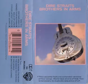 Dire Straits - Brothers in Arms - audio cassette tape - Imagen 1 de 1