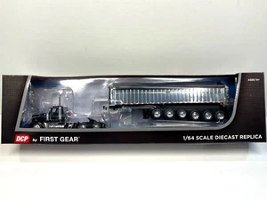 Kenworth W900 Day Cab w Mac 6 Axle Chrome Dump 1/64th DCP First Gear #60-0759 - Picture 1 of 6