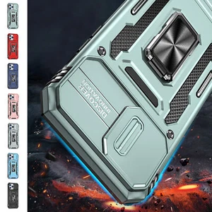 Magnetic Car Holder Shockproof Armor Phone Case For iPhone 14 13 12 11 XR XS 8 7 - Picture 1 of 57