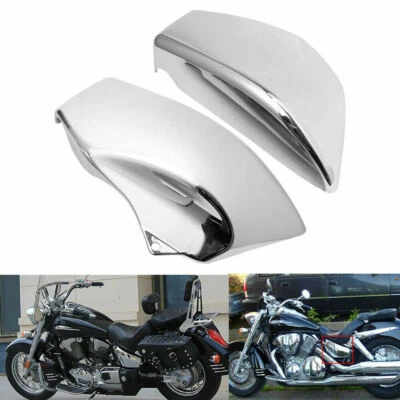 Battery Side Cover For Honda VTX1800R VTX1800S VTX1800N VTX1800F/T 2002-2008 - Imagem 1 de 4