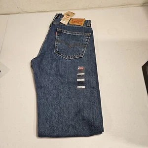 Brandneu mit Etikett Levis 505 normale Passform blau Denim Herrenjeans Größe 31 x 36 - Bild 1 von 5