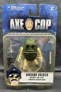 Axe Cop Avocado Soldier Action Figure Mezco Toyz Dark Horse Comics New - Picture 1 of 8