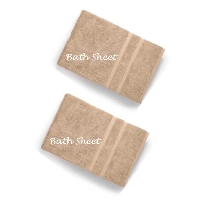 2 new CAMEL Charter Club Elite 100% Hygro Cotton 33x64 inch BATH SHEETS - Изображение 1 из 4