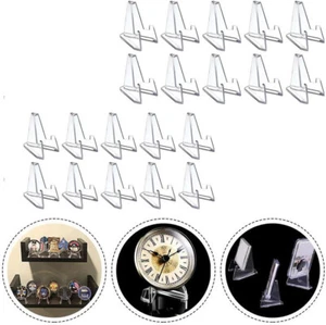 20Pcs Acrylic Stand Coin Display Easel Holder Rack For Collectable Challenge - Picture 1 of 11
