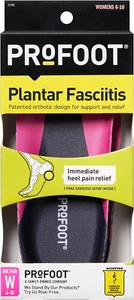 Orthotic Shoe Insoles for Plantar Fasciitis & Heel Pain, Women'S 6-10, 1 Pair, G - Picture 1 of 6