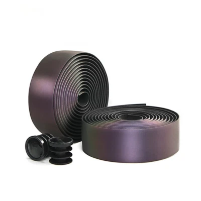 Bike Handlebar Belt Bicycle Self-adhesive Color-Changing Reflective Bar Tape DIY - Image 1 of 4