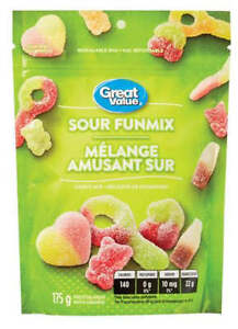 Świetna wartość Sour Funmix Cukierki Mix, 175g / 6,2 uncji, {Importowane z Kanady}
