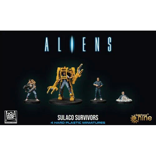 Gale Force 9 Aliens 06 Sulaco Survivors miniatures - Image 1 of 1