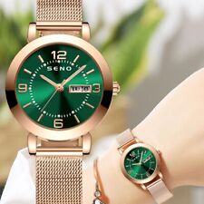 Watches for Women Waterproof Calendar Stainless Steel Ladies Quartz Wristwatches