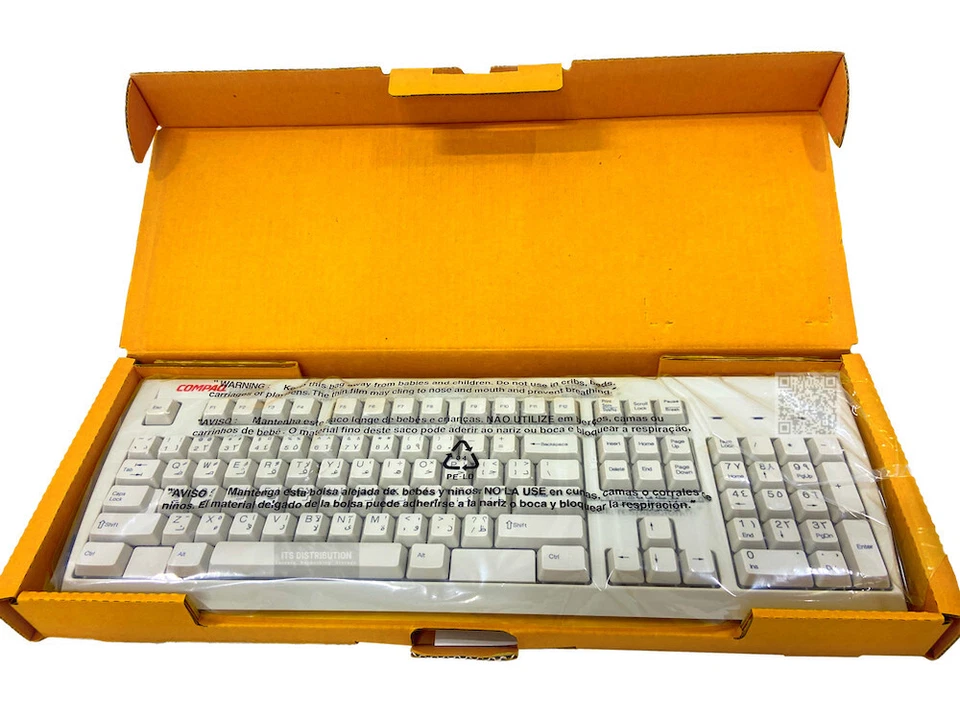 296435-176 I New HP Compaq PS/2 Server KB-9965 Arabic Keyboard 386209-171 - Image 1 of 4