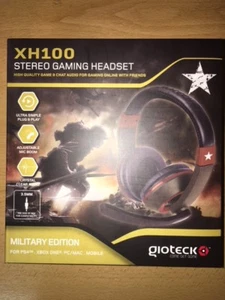 AURICULARES HEADSET GIOTECK XH100 MILITARY EDITION (PS4/XBOX ONE/PC/MAC/MOBILE) - Imagen 1 de 2