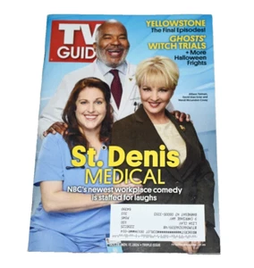TV GUIDE ~ ST. DENIS MEDICAL COVER w/ DAVID ALLEN GRIER ~ OCT-NOV 2024 ISSUE - Bild 1 von 3