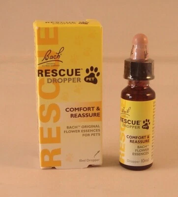 Cuentagotas remedio de rescate Bach para mascotas 10 ml mejor antes 06/2029 Foto 1 de 3