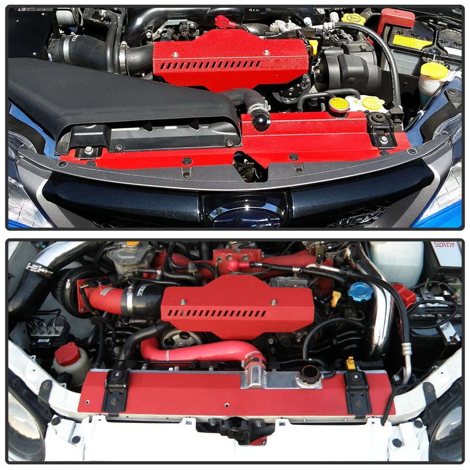 Fit For Subaru WRX&STi 02-07 Cooling Radiator Shroud Pulley Belt Cover Combo - Изображение 1 из 4