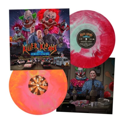 Killer Klowns From Outer Space 2LP Killer Klown Handpoured Colored Vinyl Waxwork - Image 1 of 3