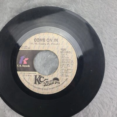 KC & The Sunshine Band – I Like To Do It / Come On In-1976 7" 45 Funk/Disco Foto 1 de 2