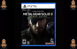 Metal Gear 3 Snake Eater Remake Ps5 Playstation 5 Nuovo ITA Videogame EU - Imagen 1 de 1