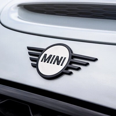 Adesivo decalcomania inserto badge MINI F-Series F55 F56 F57 LCI - bianco - Immagine 1 di 3