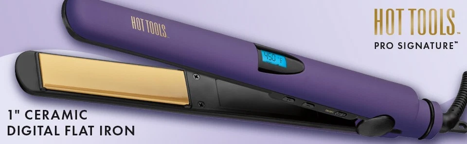 Hot Tools Signature Series Ceramic Digital 1" Flat Iron Htst2578