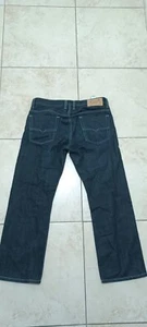 Diesel Jeans Mens 32x26.5 Blue Denim Viker Regular Straight Jeans Button fly - Picture 1 of 6