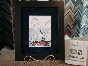 New One of a Kind! Custom Framed and Matted Art Card "STAR PRINCESS" Rie Munoz - Picture 1 of 2