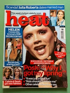 HEAT 8-September-2001 VICTORIA BECKHAM Charlotte Hobrough Alan Davies Hollyoaks - Picture 1 of 2