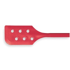Remco 67764 Mixing Paddle,w/Holes,Red,6 x 13 In