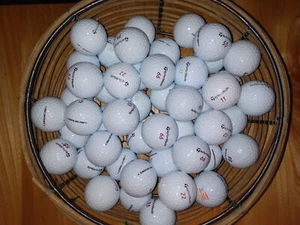 33 MINT & 15 NEAR MINT TAYLORMADE RBZ DISTANCE URETHANE GOLF BALLS FREE SHIPPING - Picture 1 of 1
