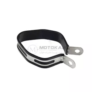 Silenciador silenciador de escape para motocicleta suspensión hexagonal abrazadera colgante correa soporte - Imagen 1 de 2