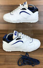 Nos Rare Vintage Nicks Panther 1990S Trainers White Size 8 + Original Laces
