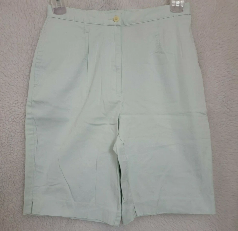 Pantalones cortos Liz Claiborne para mujer talla 12 bolsillos bermudas Foto 1 de 4