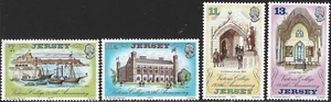 1977 Jersey Sg 179/182 125th Anniversary of Victoria College Unmounted Mint - Picture 1 of 2