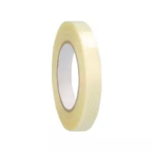 1/2" x 60 Yds, 4 Mil Shield Reinforced Fiberglass Strapping Filament Tape 36 Rls - Picture 1 of 6