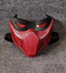 Outlaws Batman Red Hood Jason Todd Cosplay Mask Halloween Mask Handmade EVA Prop - Picture 1 of 2