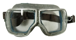 Gafas de moto originales soviéticas rusas aviador volador hombre cisterna hechas la URSS de la Segunda Guerra Mundial - Imagen 1 de 7