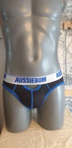 L40XL - Men's AussieBum Jockstrap backless. Black. Size XL - Picture 1 of 3