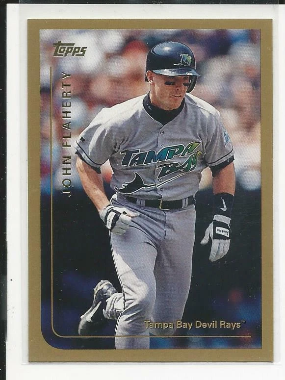 1999 Topps #4 John Flaherty NM-MT Devil Rays - Image 1 of 1