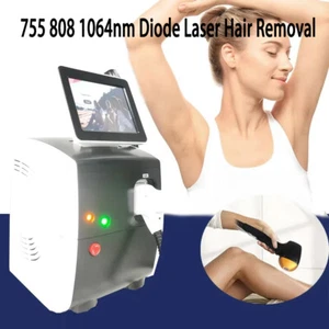 1064/755/808nm Diode Laser Body Hair Removal Machine Permanent Skin Rejuvenation - Picture 1 of 13
