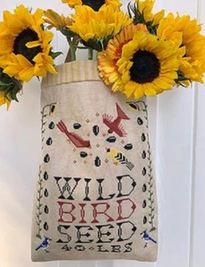 Wild Bird Seed Sack~Carriage House Samplings - Picture 1 of 1