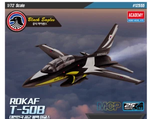 1/72 Korean Air Force T-50B Black Eagles 12555 Academy Science Plastic Model - Picture 1 of 10