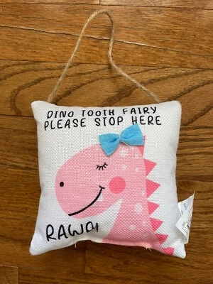 Almohada colgante personalizada de hadas de dientes - Unicornio para niñas Foto 1 de 3