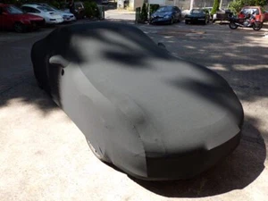 Vollgarage Schutzdecke Car-Cover Schwarz mit Spiegeltaschen für Porsche 991 - Picture 1 of 5